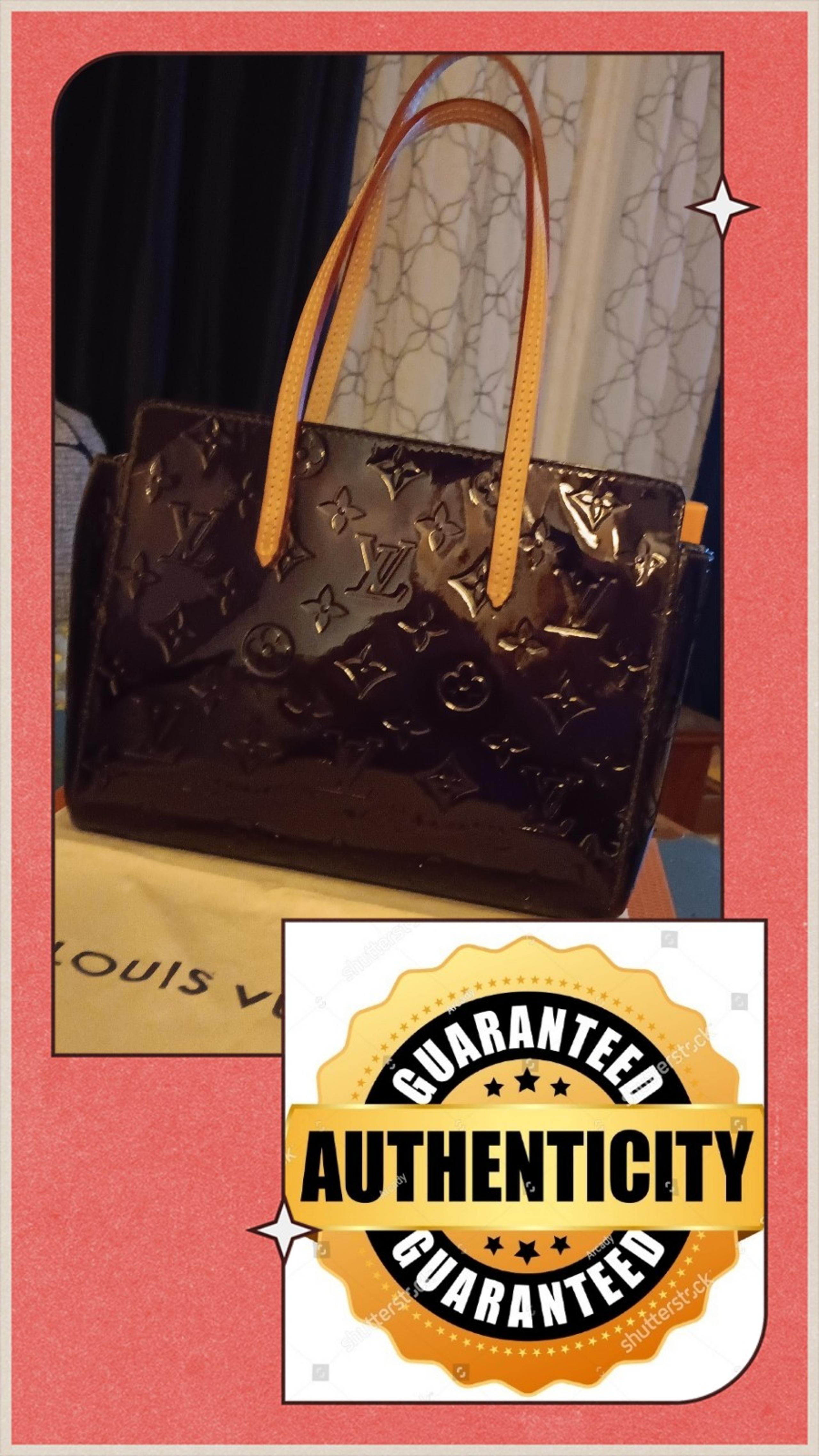 ✅ AUTHENTIC EUC Louis Vuitton Vernise Leather Catalina BB Bag
