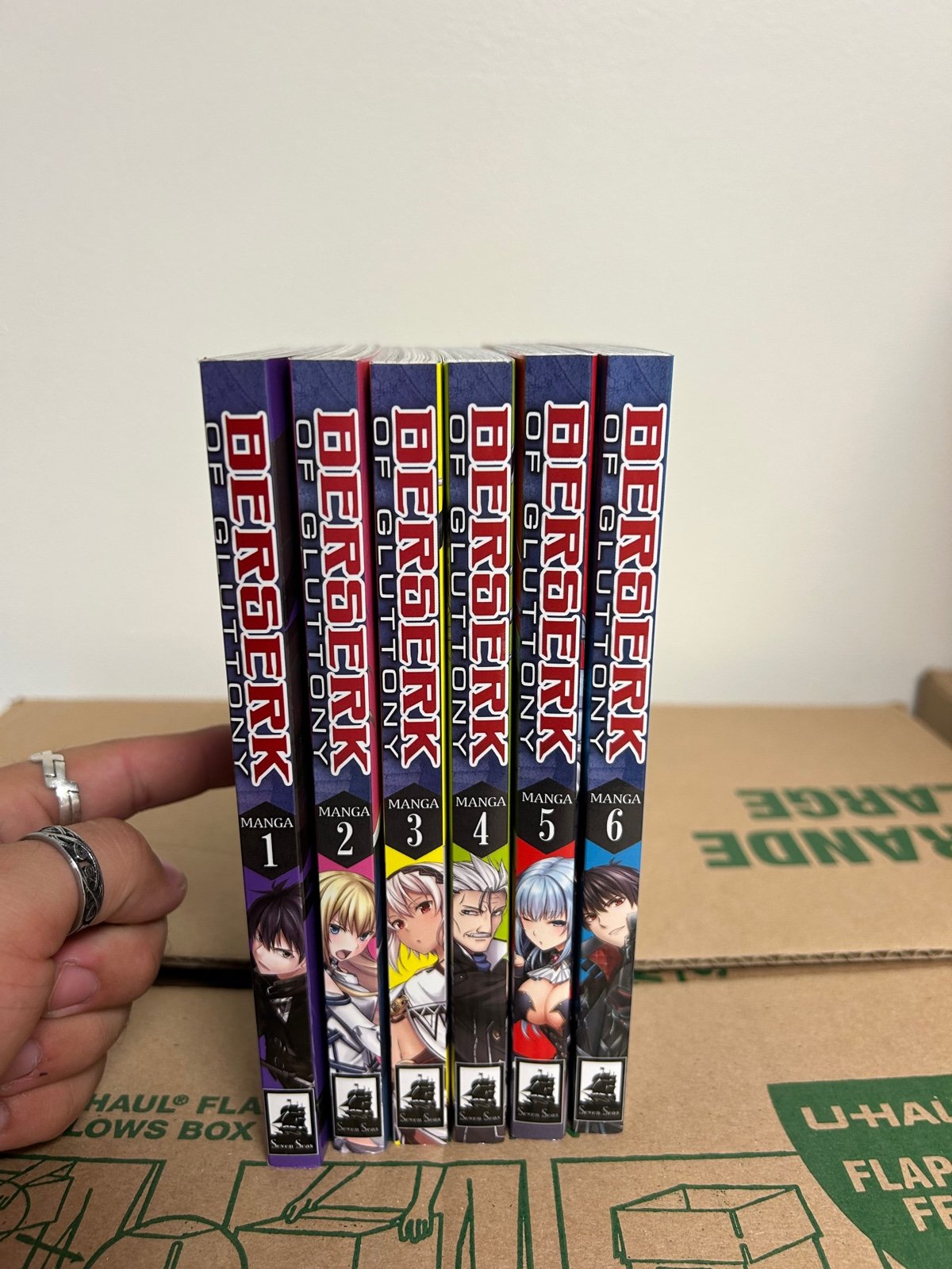 Berserk of Gluttony Manga Vol. 1-6