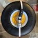 1 New Ribbed 4.10/3.50-4 Flat Free Tire