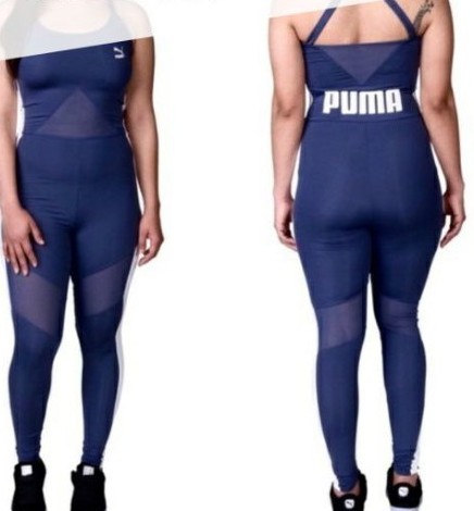 Puma Blue Jumpsuit For Women