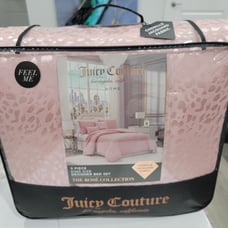 Juicy Couture KING Crown Pink Comforter Set Tiktok Viral