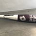 DeMarini White Steel 34 28oz. Singlewall Maroon Barrel Slowpitch Softball Bat