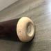 DeMarini White Steel 34 28oz. Singlewall Maroon Barrel Slowpitch Softball Bat