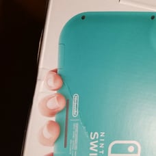 NIB, Nintendo Switch Lite, Turquoise w/ 128GB memory card & more