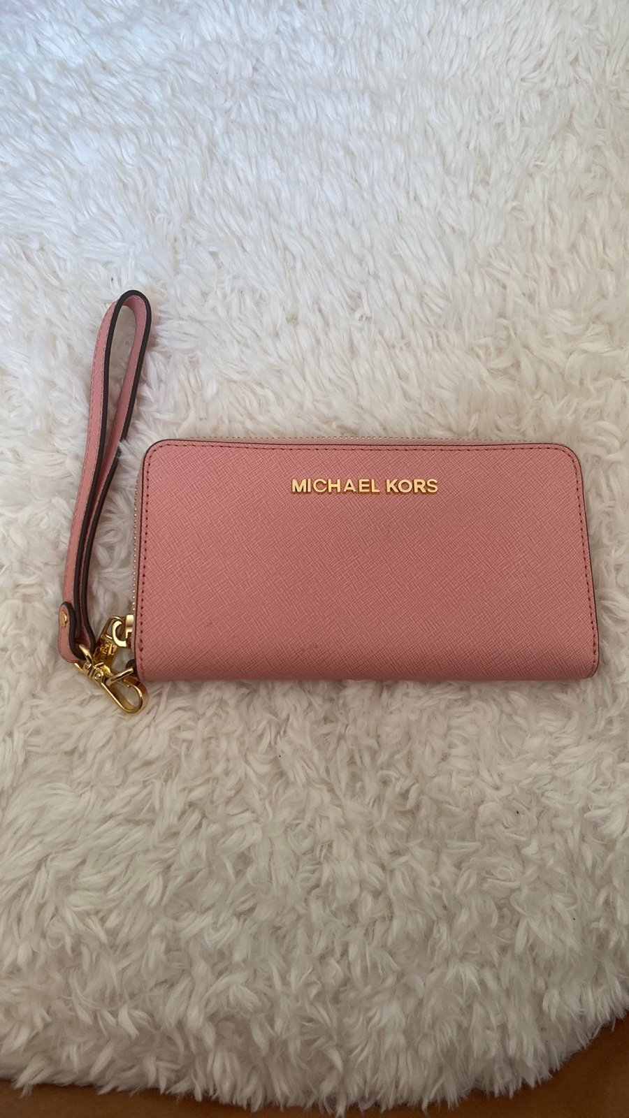 Light Pink MK Wristlet Wallet