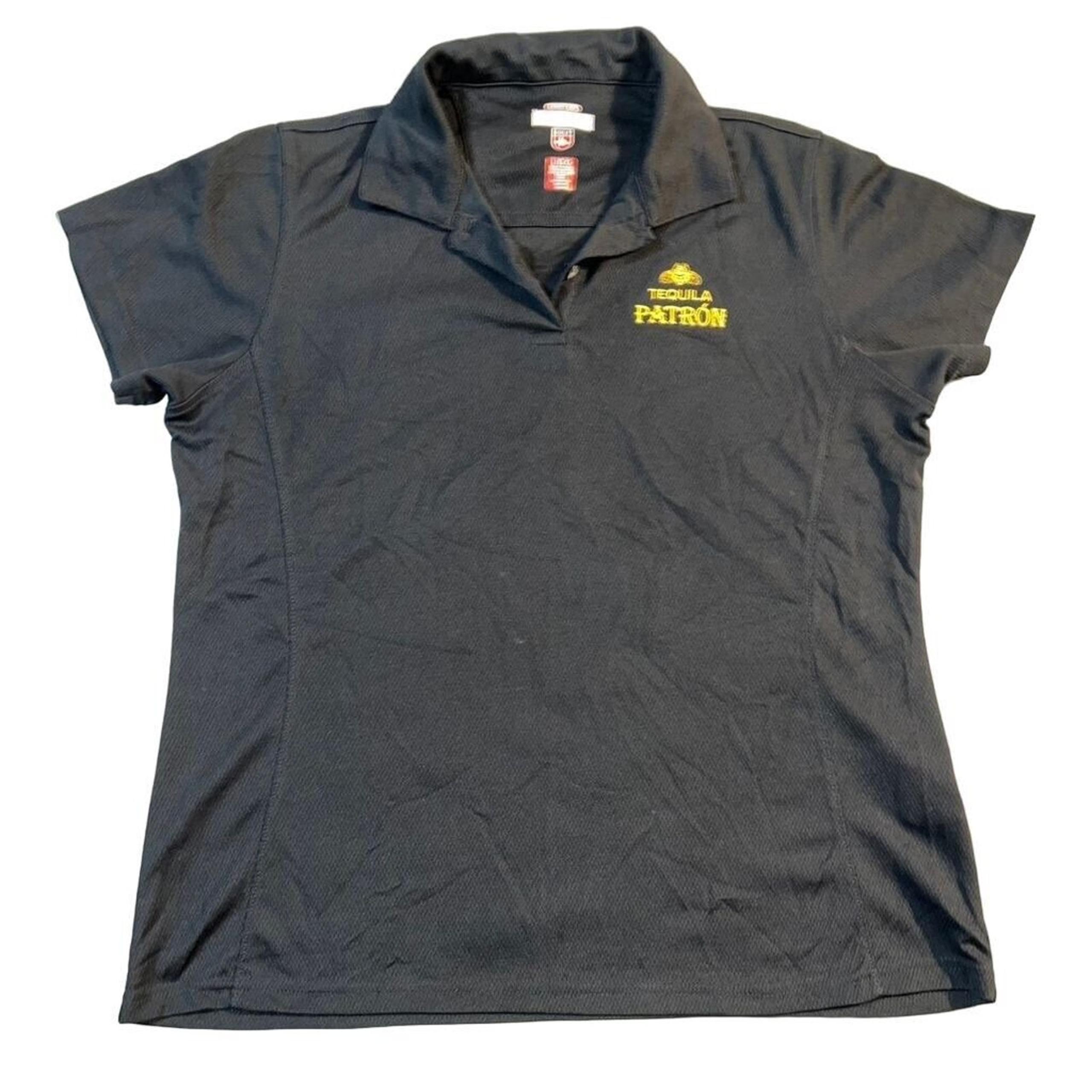 Antigua Womens Golf Polo TShirt Top Patron Tequila Short Sleeve Moisture Wicking