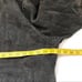 Y2K Black denim long Maxi trench overcoat coat jacket cargo streetwear gothic
