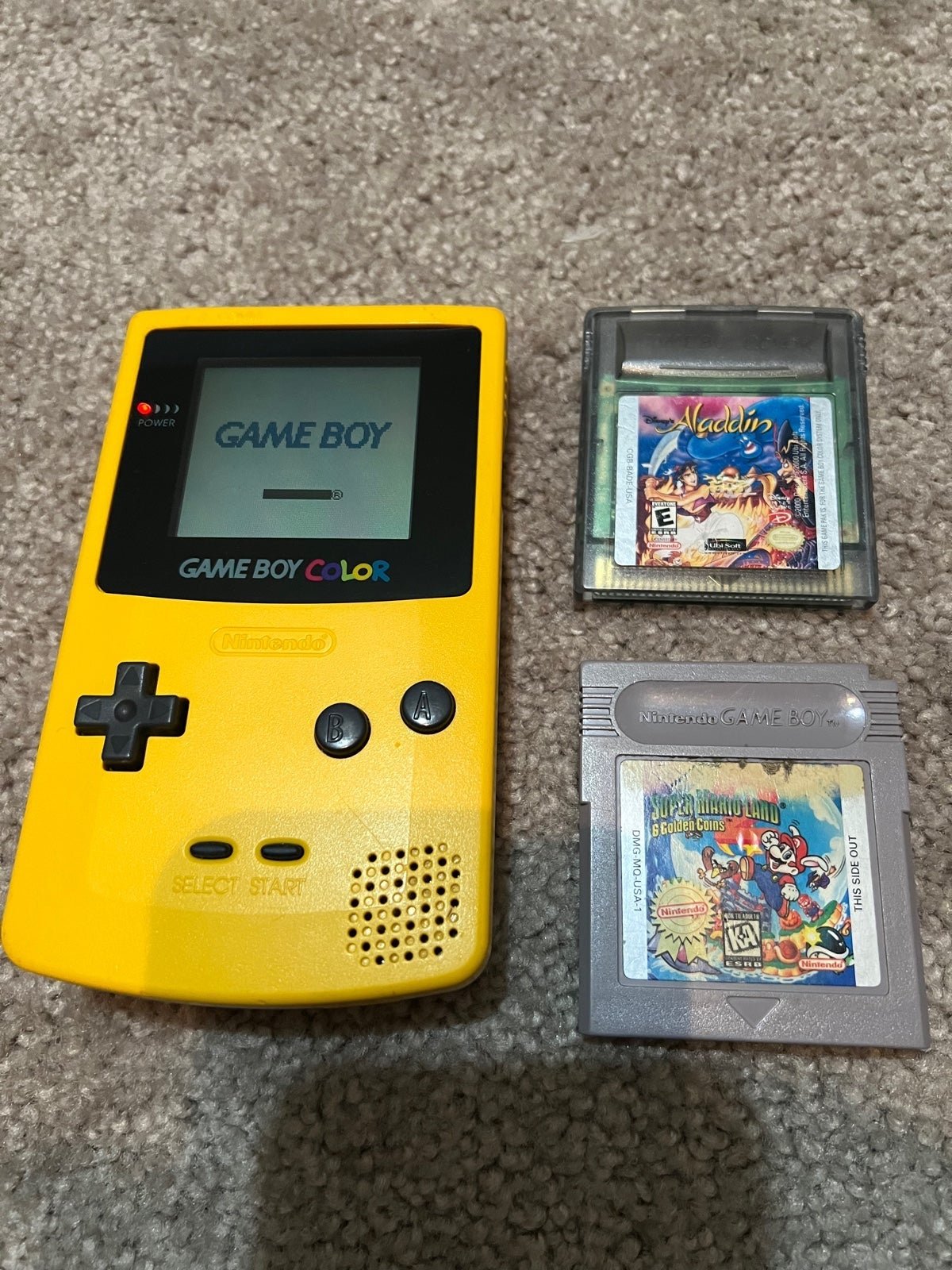 Nintendo Game Boy Color in Dandelion