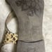 Brighton Leather black & Beige Snake skin Print Coast sling back Sandals Women's