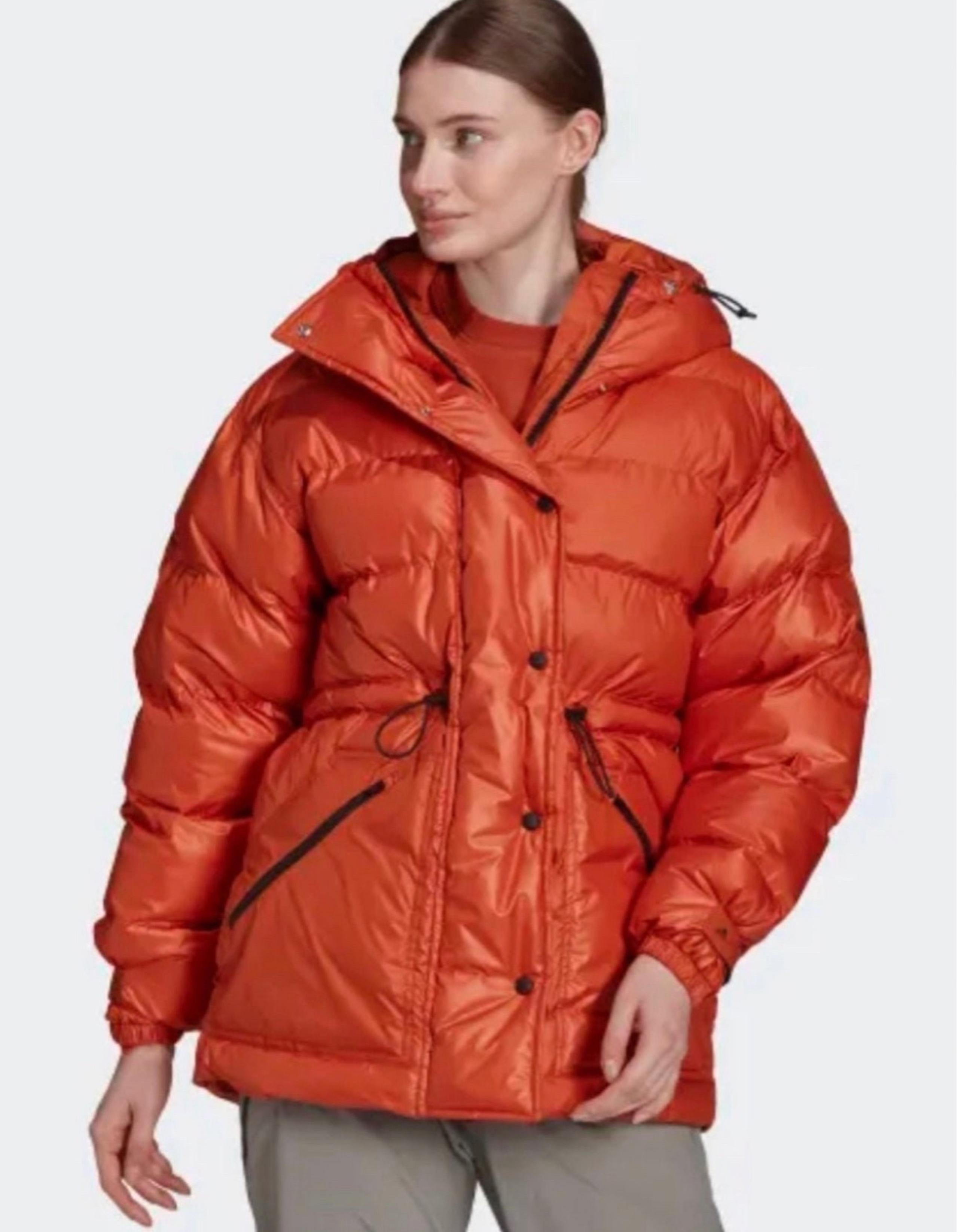 Adidas Stella McCartney Mid Length Puffer Jacket Sz XL NWT