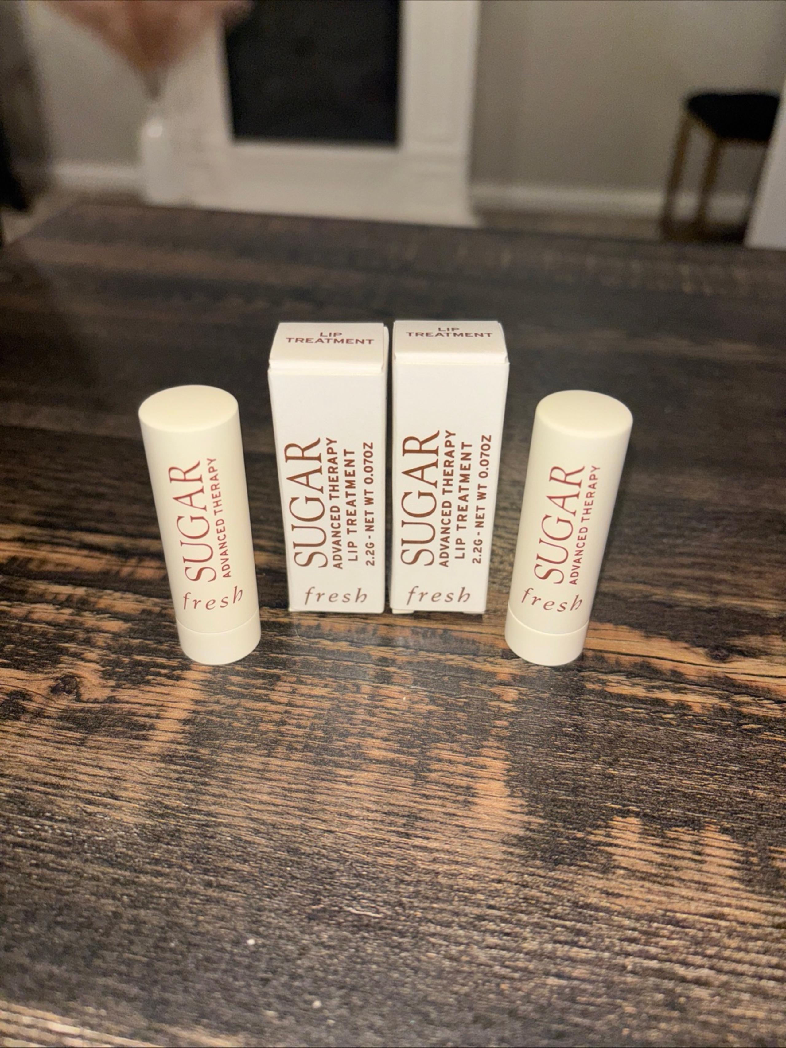 2 Fresh Sugar Lip Treatment Advanced Therapy 0.07 Oz Each - NIB - Free Shipping