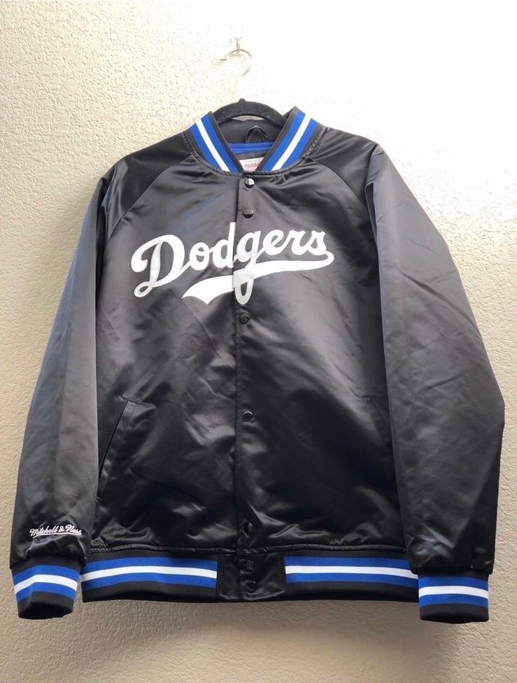 Mitchell & Ness Cooperstown Collection Los Angeles Dodgers Satin Jacket - Large