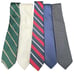 Lot 5 some Vintage Mens ties House of London Lands End Michael Kors Stripe silk