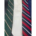 Lot 5 some Vintage Mens ties House of London Lands End Michael Kors Stripe silk