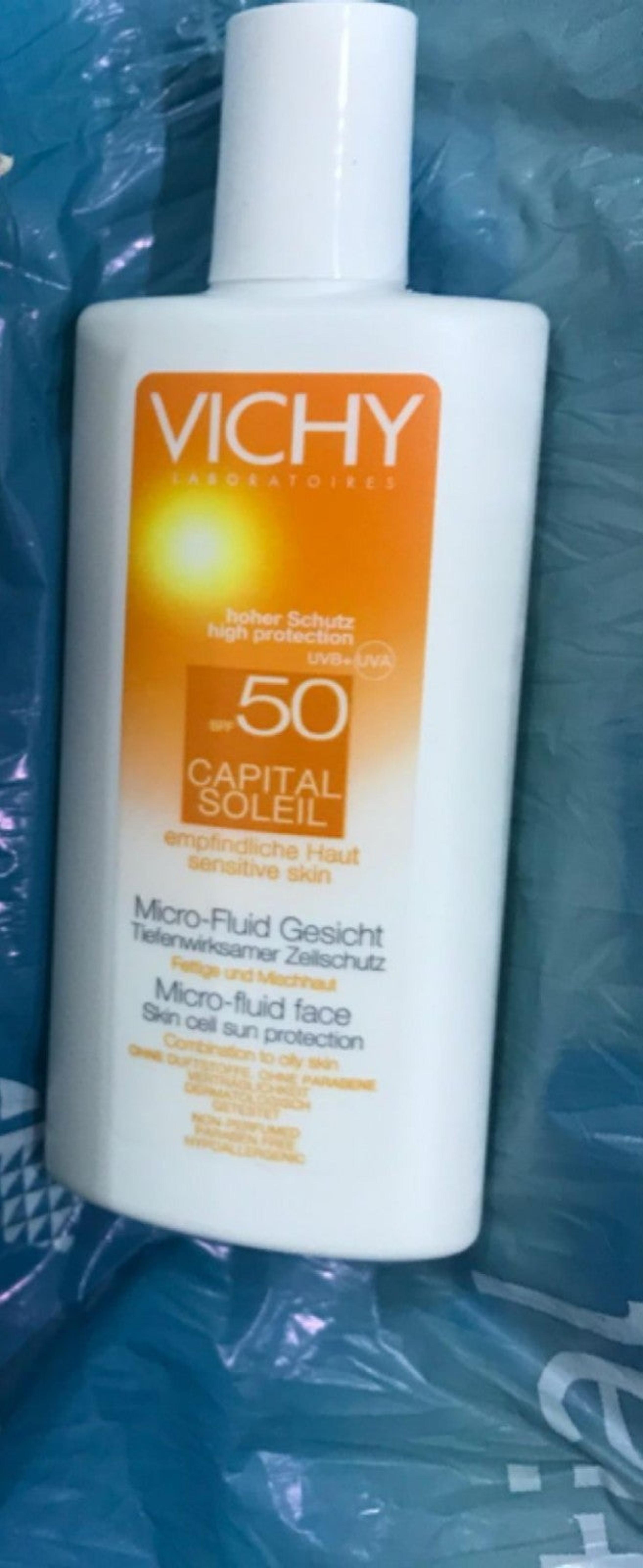 Vichy Capital Soleil Face Sunscreen Lotion SPF 50, 1.69 OZ