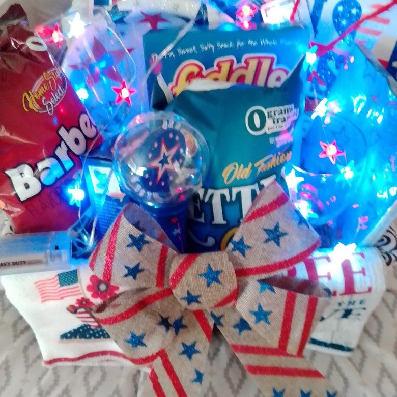 4th of july Gift Basket