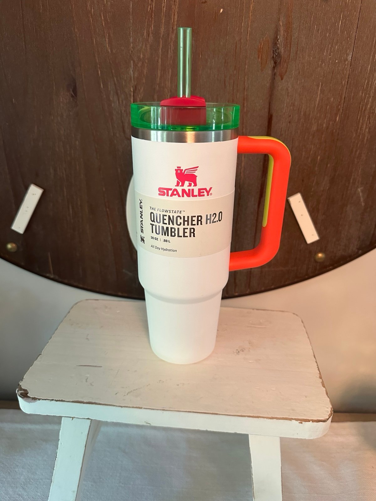 Stanley White Neon 30oz Tumbler