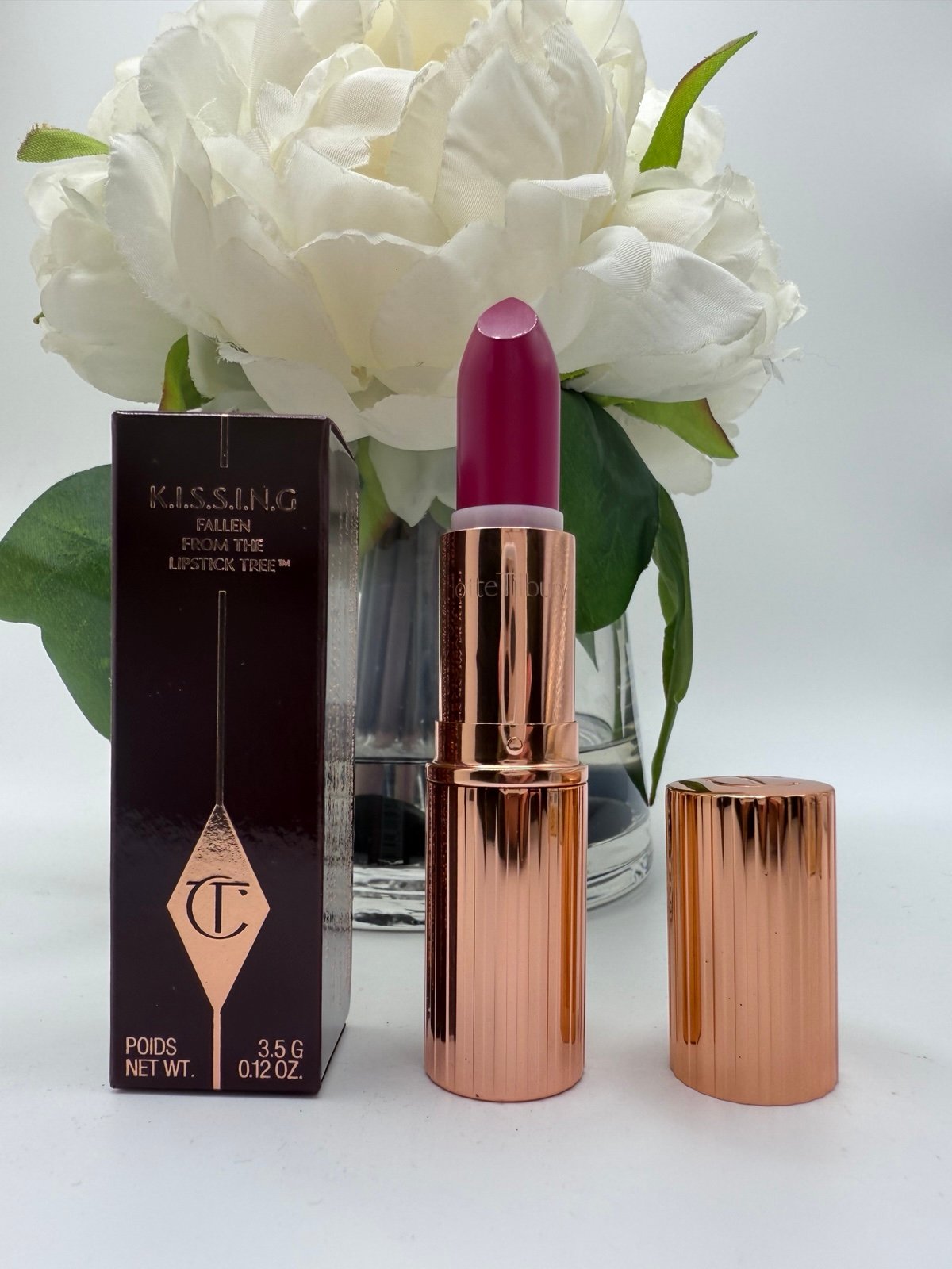 Charlotte Tilbury KISSING Lipstick Velvet Underground .12oz / .12 Oz