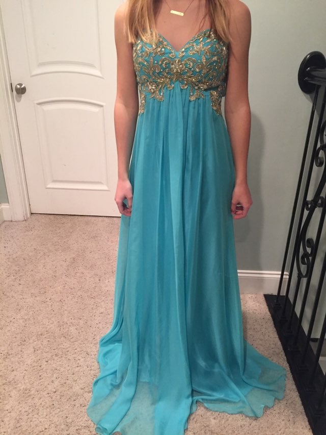 Blue Prom Dress