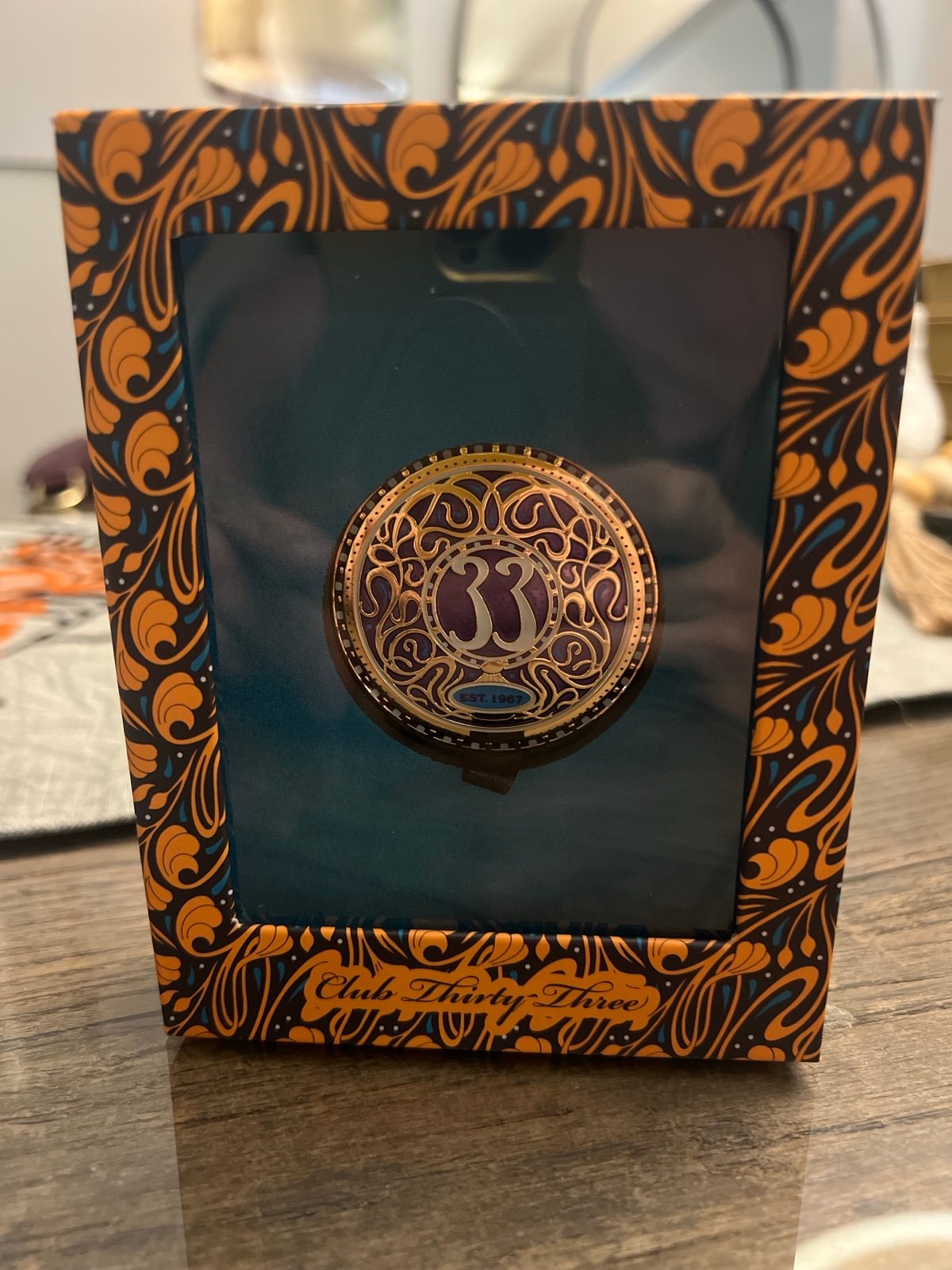 Disney Club 33 Challenge Coin