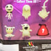 Disney NBX Jack Sally Zero & Oogie GITD Series 4 Magnet Blind Bag Combo Set