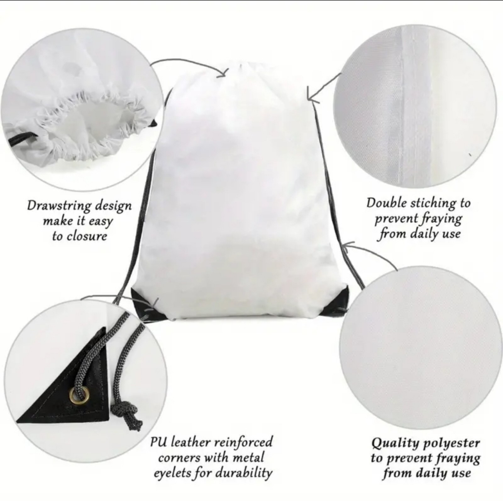 Drawstring Backpacks Sublimation 86