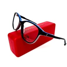 New CAROLINA HERRERA Frames Black Acetate Eyeglasses VHE800k 0704 52 16 135