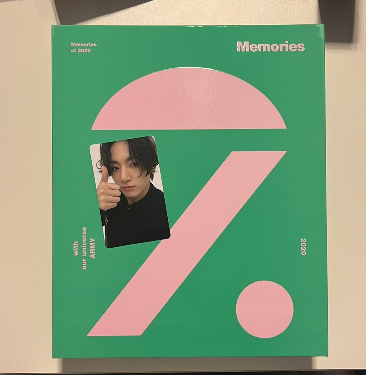 BTS Memories of 2020 DVD Set with Jungkook Photocard