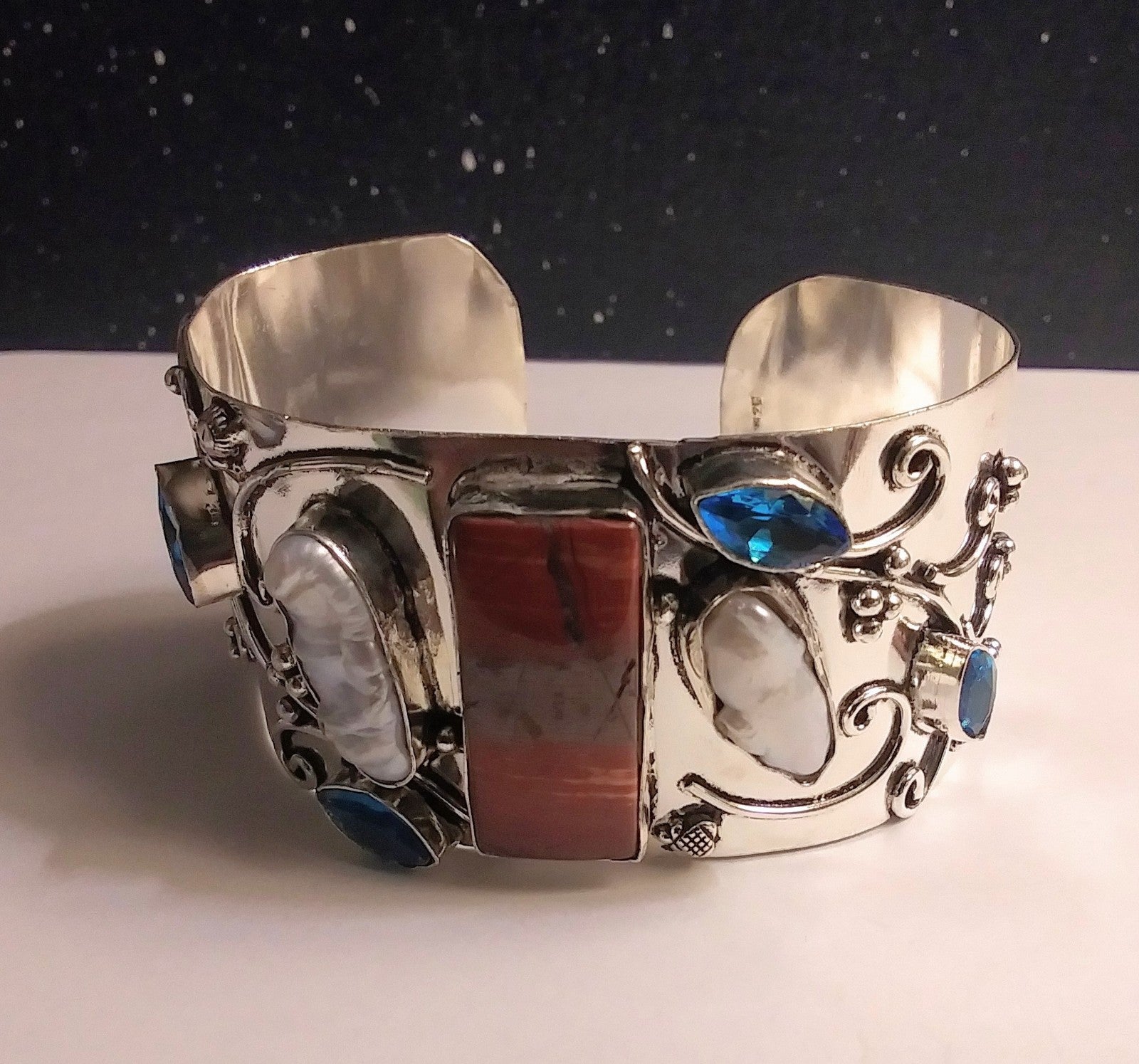 925 Sterling Silver Cuff Bracelet