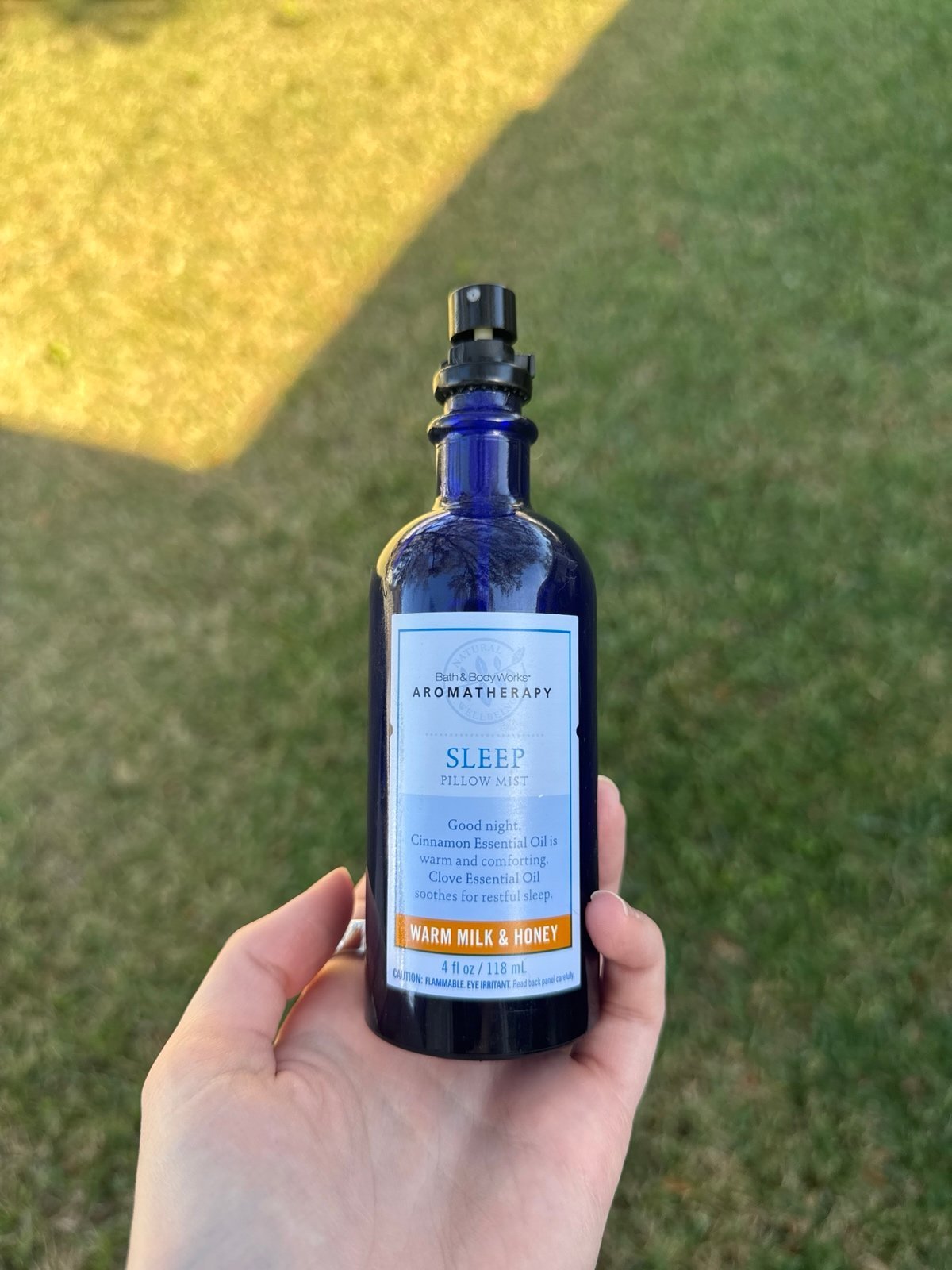 Bath & Body Works Aromatherapy Sleep Pillow Mist Warm Milk & Honey Spray