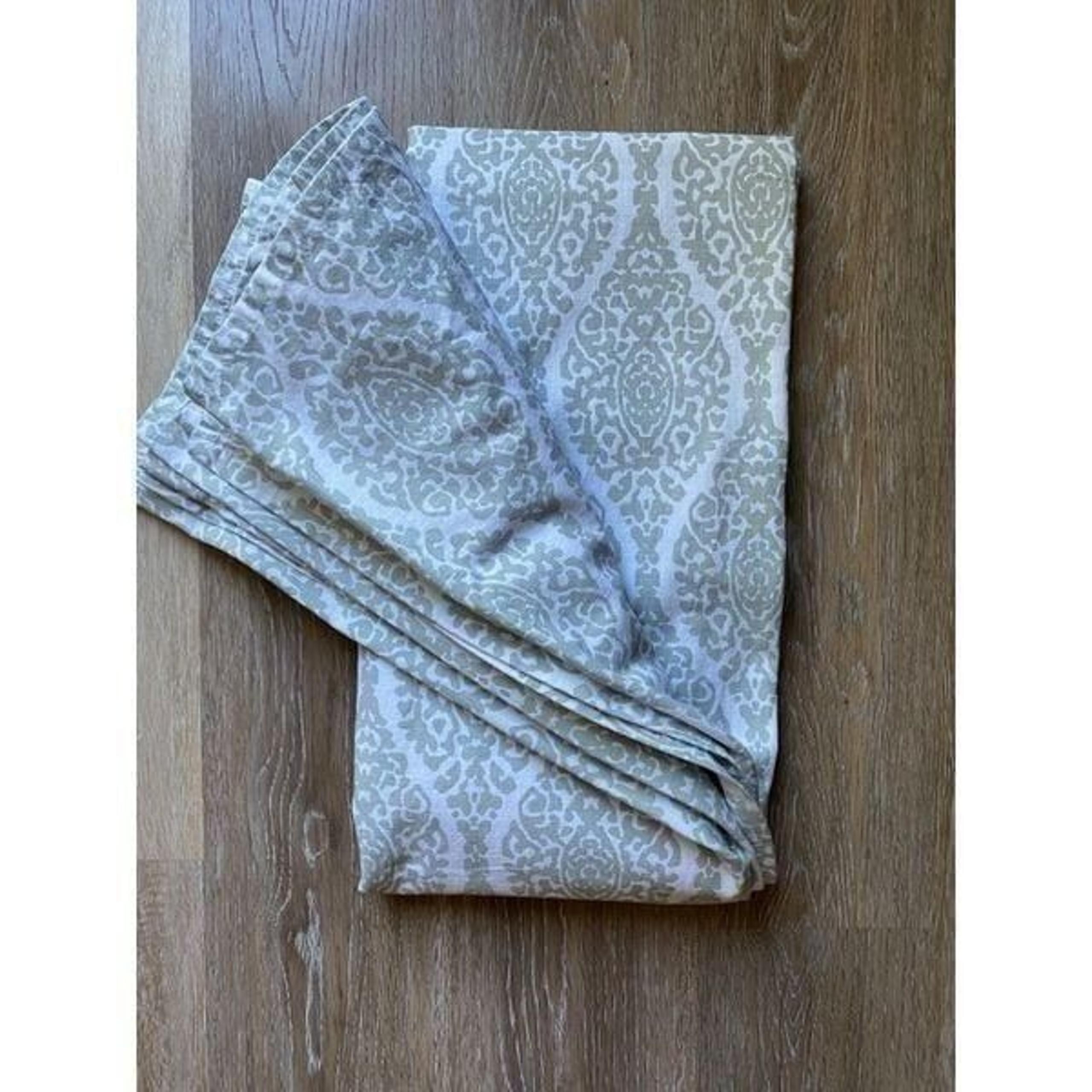 Threshold Sage Medalion Fabric Shower Curtain