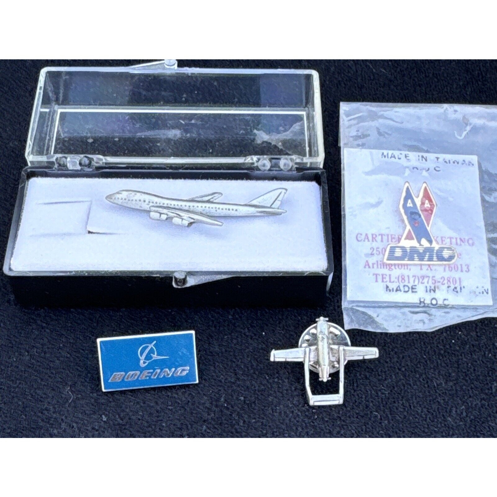 Airplane Aerospace Boeing Aviator Lapel Pin Space Force Aviation