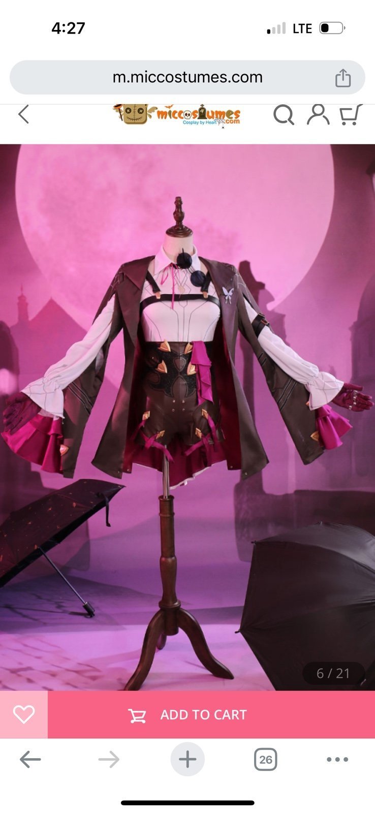 NEW Honkai Star Rail Kafka Cosplay