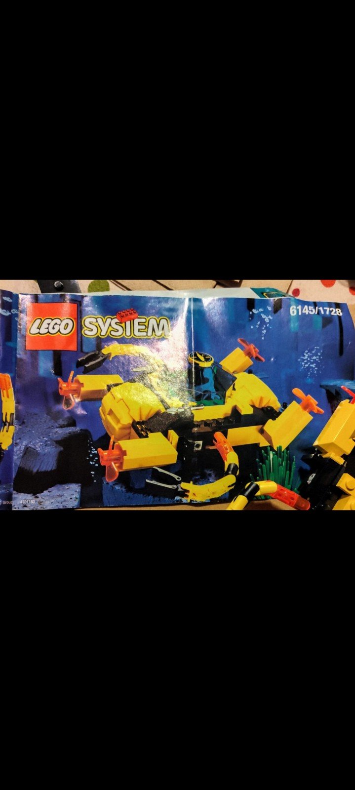Lego Vintage Aquanauts Complete Set #6145