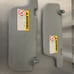 2003-06 Hyundai Accent Driver Passenger Sun Visor Left Right Set Sunvisor Grey