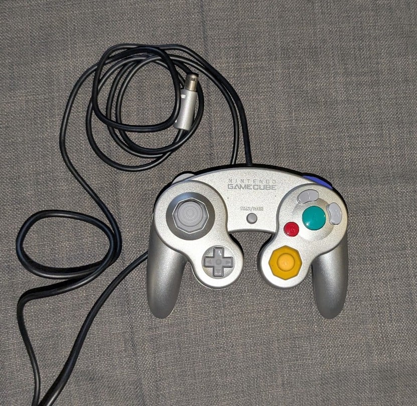 Nintendo GameCube Controller OEM Silver