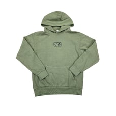 Lane Seven No Rain No Flowers Hoodie in Green