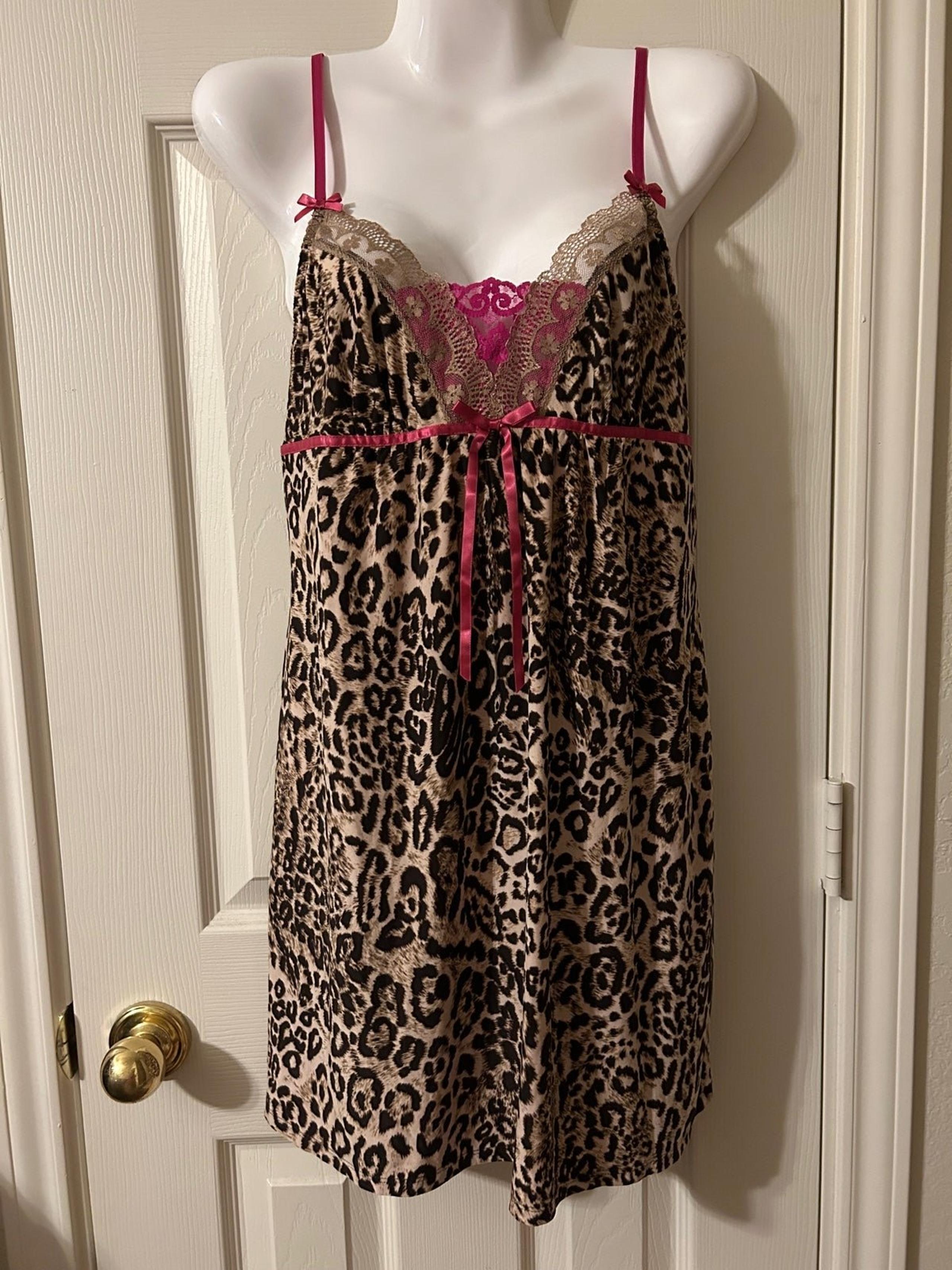 Linea Donatella Leopard Print Lingerie