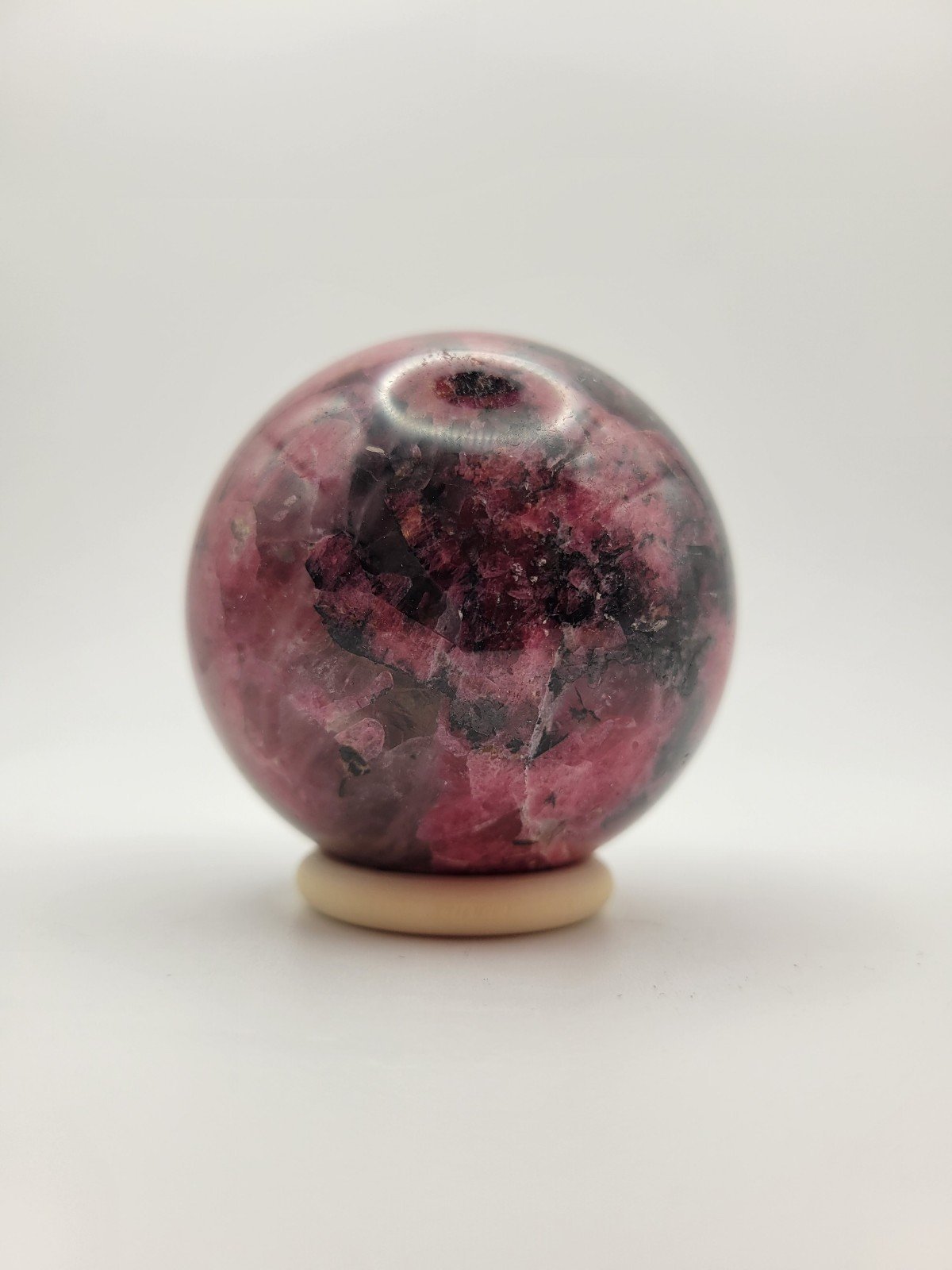 Rhodonite Sphere