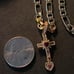 FIGARO 22” YELLOW GOLD GP WITH 1.5 CROSS RUBY NEW GIFT BOX !!