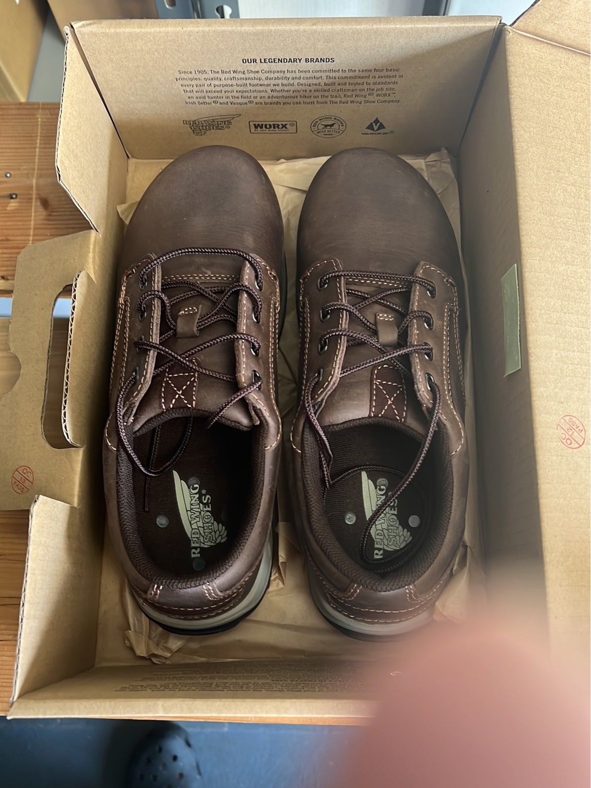 Women’s non metallic toe Red Wing Shoes