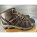 KEEN Flint Mid Steel Toe Utility Boots Shiitake/Rust Men’s 10D