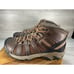 KEEN Flint Mid Steel Toe Utility Boots Shiitake/Rust Men’s 10D