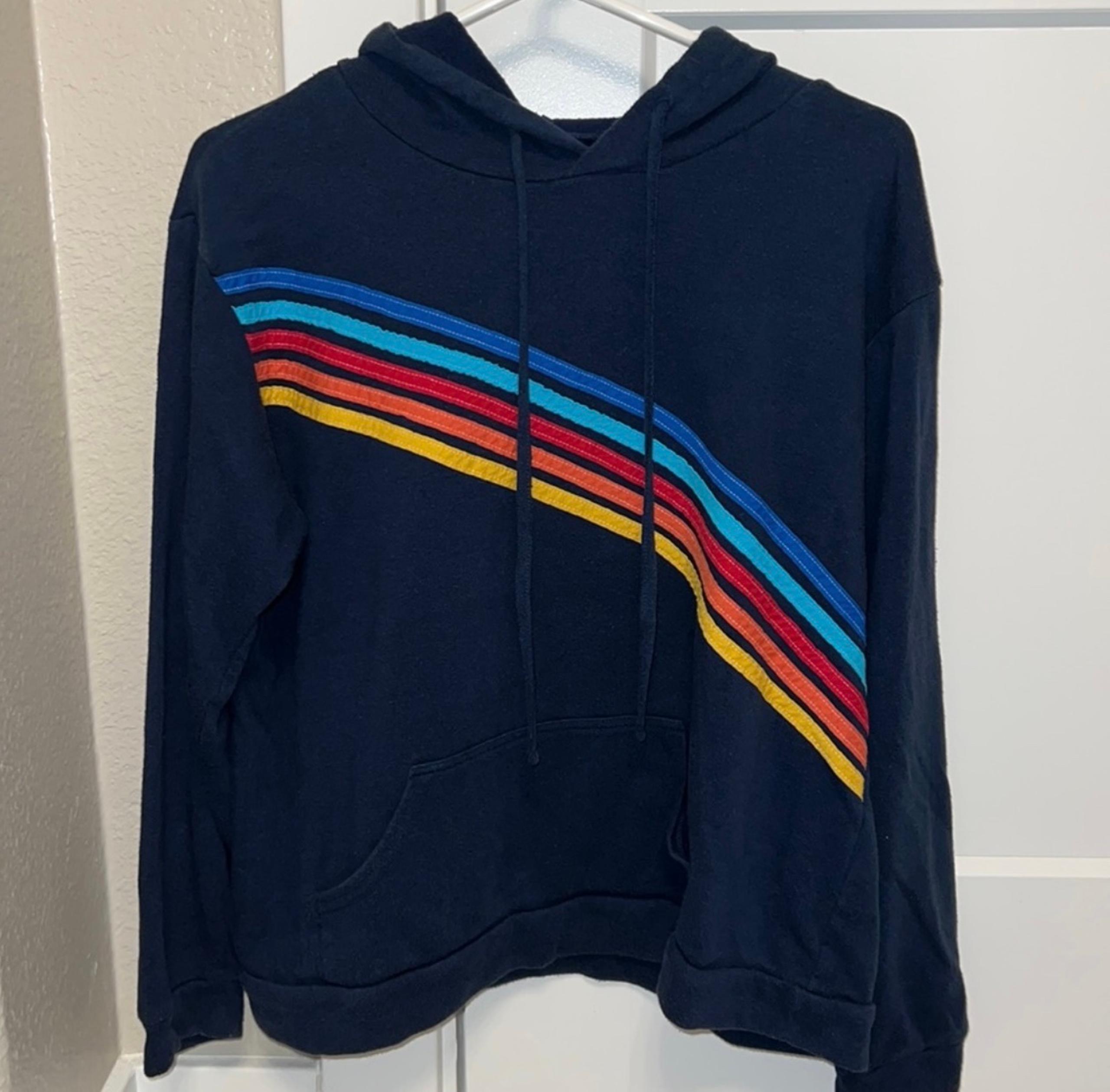 Women's No Boundaries Navy blue LOVE Sweatshirt!