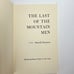 THE LAST OF THE MOUNTAIN MEN TRUE STORY Harold Peterson 1st First Printing RARE