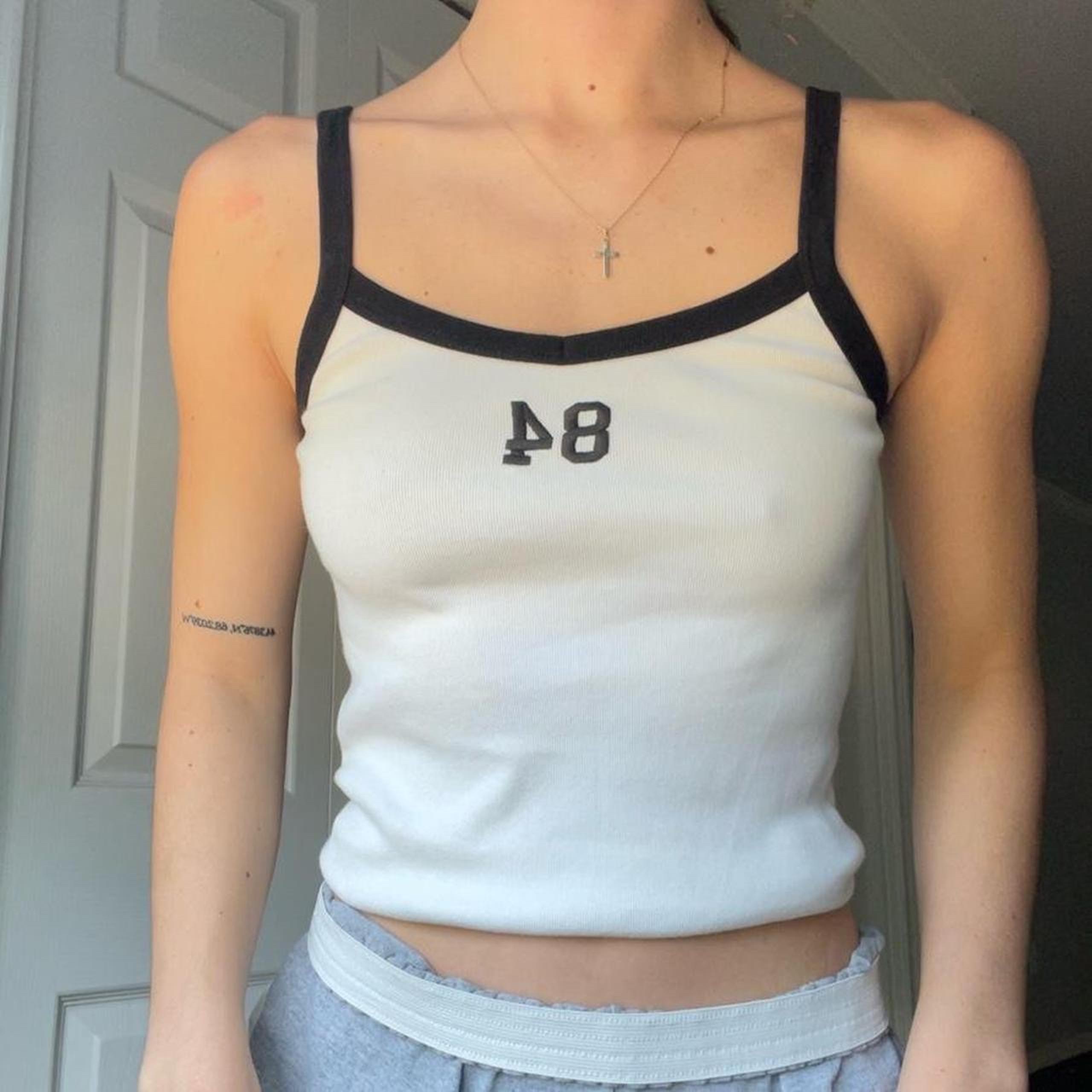 Pacsun White Basic Cami