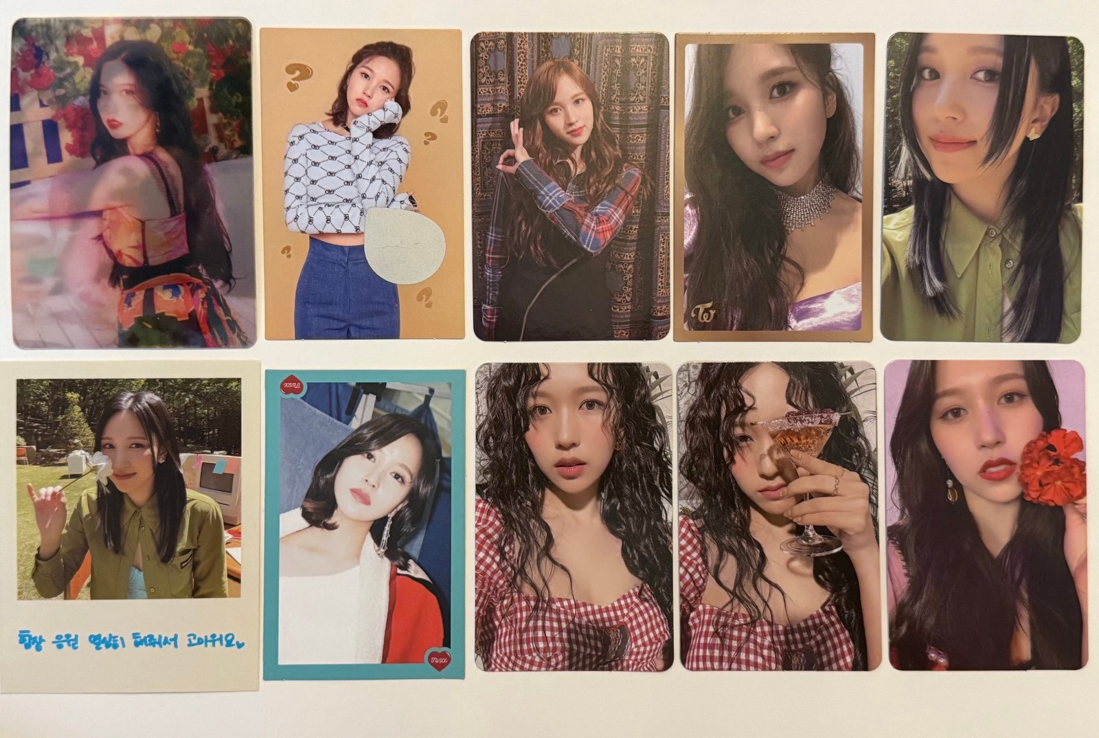 Twice Mina Photocard Set