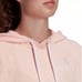 ADIDAS | Aeroready Coral Orange & White Terry Cloth Hoodie Women’s Size Large