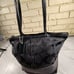 Euc Coach Black Signature C's Tote Bag Purse