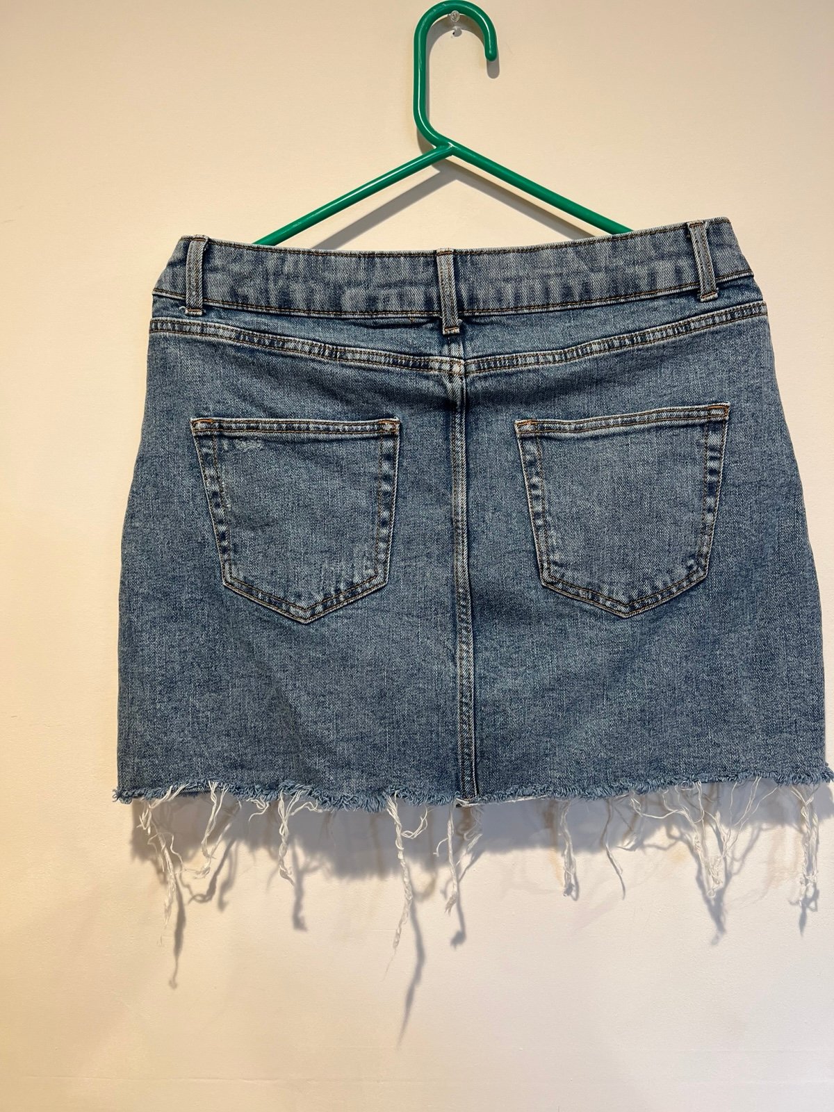 Wild fable denim mini skirt - detail